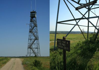 Picture of the highest point in Eastern Montana. The Tripoint Fire Lookout.