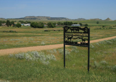 Picture of a working Montana Ranch south of Ekalaka, Montana. Image is from the Ekalaka, Montana Picture Tour.