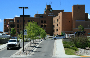 Picture of St James Hospital in Butte, Montana. Image is from the Butte, Montana Picture Tour.