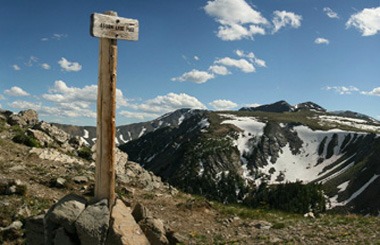 Picture of Storm Pass in the Anaconda-Pintler Wilderness near Philipsburg, Montana. Image is from the Pintler-Anaconda Wilderness Picture Tour.