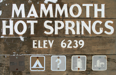 Mammoth, Montana Picture Tour