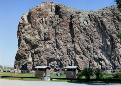 June panorama of Barrett’s Rock south of Dillon, Montana. Image is from the Dillon, Montana Picture Tour.