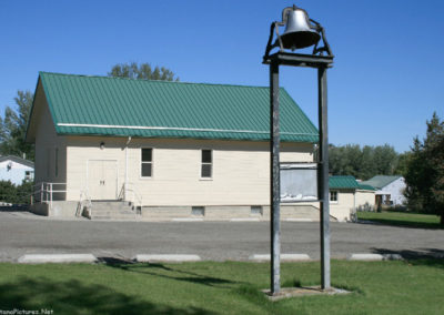 June picture of the Reed Point Evangelical Curch. Image is from the Reed Point, Montana Picture Tour.