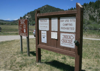 June picture of the George Grant Memorial Fishing Access near Dewey, Montana. Image is from the Dewey, Montana Picture Tour.