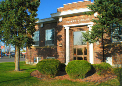 June picture of the Bighorn County Library in Hardin, Montana. Image is from the Visit Hardin, Montana Picture Tour.