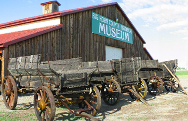 May picture of the Bighorn County Museum in Hardin High School Track in Hardin, Montana. Image is from the Visit Hardin, Montana Picture Tour.