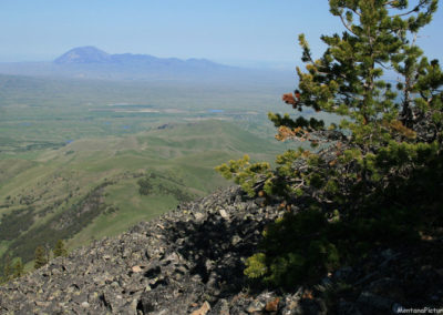 June picture of Whitlash, Montana from East Butte. Image is from the Whitlash, Montana Picture Tour.