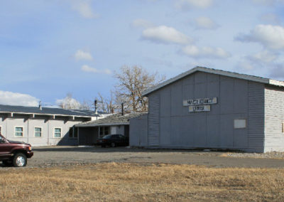 March picture of the Kennedy Center in Heart Butte Montana. Image is from the Heart Butte, Montana Picture Tour.