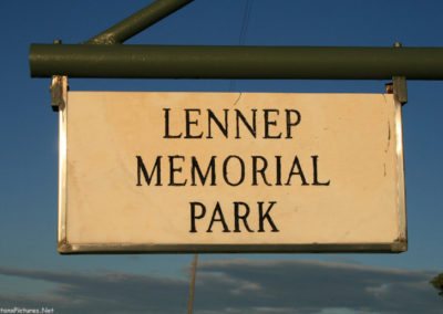 June 2018 picture of the Lennep Memorial Park on Montana 294 near Lennep, Montana. Image is from the Martinsdale and Lennep Town Montana Picture Tour.