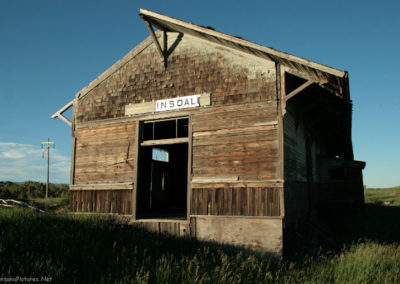 June 2018 picture of a Milwaukee Railroad “Standard Class A Passenger Station” in Martinsdale, Montana. Image is from the Martinsdale and Lennep Town Montana Picture Tour.