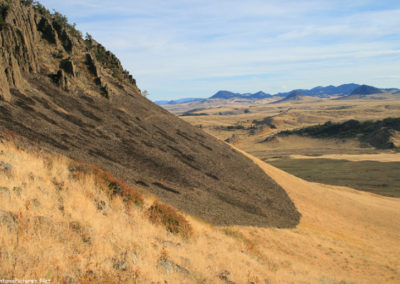 October picture of the area burnt in the 2007 Square Butte Grass Fire. Image is from the Crown Butte Preserve & Simms Montana Picture Tour.