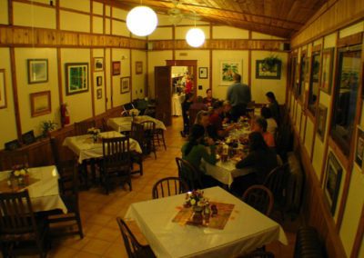 October picture of the Boulder Hot Springs Dining Room. Image is from the Boulder Montana Picture Tour.