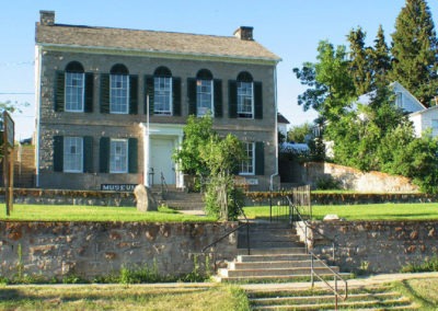 July picture of Madison County Museum in Virginia City, Montana. Image is from the Virginia City, Montana Picture Tour.