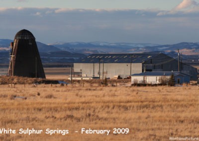 Picture of A “TeePee Burner” Near White Sulphur Springs. Image is from the Lincoln, Montana Picture Tour.