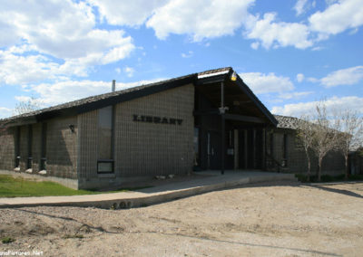 May picture of the Sunburst Montana Community Library. Image is from the Sunburst Montana Picture Tour.