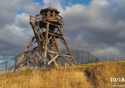 October 2019 picture of Helena Fire Tower. Image is from the Helena Montana Winter Picture Tour.