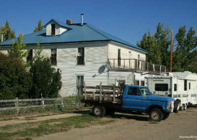 September picture of the old Two Dot hotel. Image is from the Two Dot Montana Picture Tour.