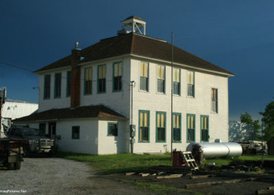 June picture of the old Toston School house. Image is from the Toston Montana Picture Tour.