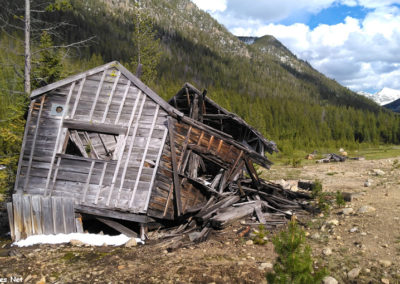 June picture of a watchman’s cabin. Image is from the Coolidge Montana Picture Tour.