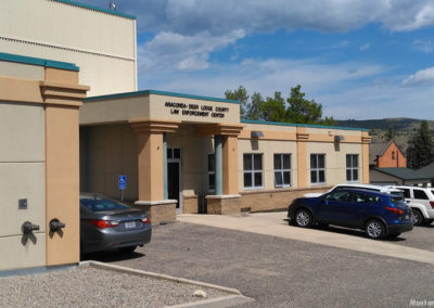 May picture of the Law Enforcement Center in Anaconda. Image is from the Anaconda, Montana Picture Tour.