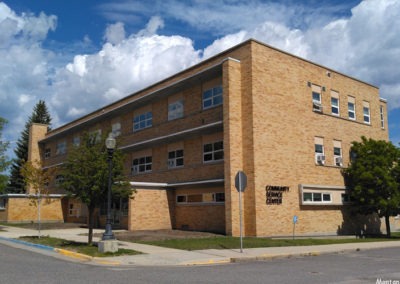 May picture the Anaconda Community Center on 7th Street. Image is from the Anaconda, Montana Picture Tour.