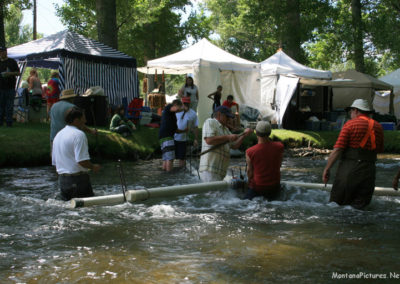 July picture of the officials at the Rubber Duck Race in Washoe Park. Image is from the Anaconda Montana Picture Tour.