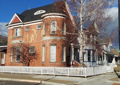 May picture of a residential home located on Maple Street in Anaconda Montana. Image is from the Anaconda Montana Picture Tour.