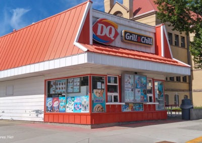 July picture of the Dairy Queen on Park Avenue in Anaconda. Image is from the Anaconda Montana Picture Tour.