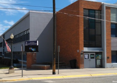 July picture of Anaconda High School. Image is from the Anaconda, Montana Picture Tour.