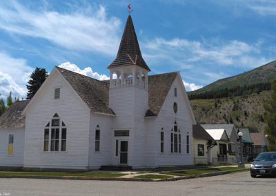 July picture of Church at 501 Alder Street. Image is from the Anaconda Montana Picture Tour.