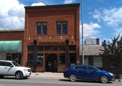 July picture of the Copperopolis Restaurant in Anaconda Montana. Image is from the Anaconda Montana Picture Tour.