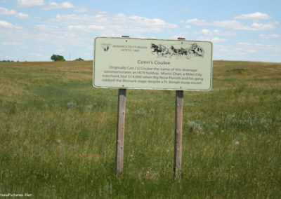 June picture of the site of a Stage Coach robbery near the Tongue River. Image is from the Tongue River Picture Tour.
