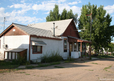 June picture of the old store in Decker, Montana. Image is from the Powder River and Tongue River, Montana Picture Tour.