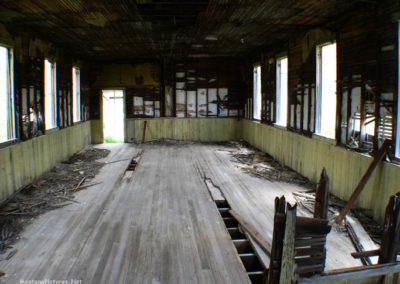 May picture of the interior of the old school house west of Loma, Montana. Image is from the Loma, Montana Picture Tour.