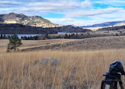 November view north of the east side of the "Sleeping Giant” from the Beartooth Wildlife Management Area north of Helena, Montana.