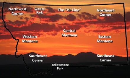 Select A Region In Montana To Explore