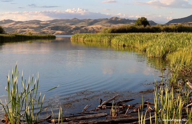 Picture of Ennis Lake on the Madison River in southwest Montana.