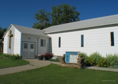 July picture of the Elim Lutheran Brethren Church in Malta, Montana