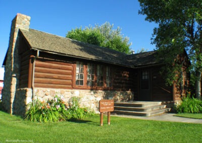 July picture of the Malta Montana Women's Club building that was erected in 1937.