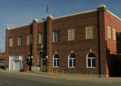 September picture of the Malta, Montana City Hall.