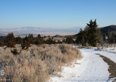 November picture looking southeast from the Elkhorn Wildlife Management Area near Radersburg, Montana